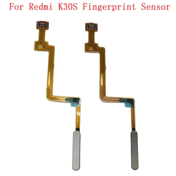 Оригинален Сензор за Пръстови Отпечатъци Начало Бутон Гъвкав Кабел За Xiaomi 10T 10T Pro Redmi K30S Touch ID Сензор Скенер резервни Части За Ремонт на