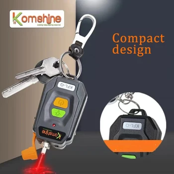Мини Komshine KFL-Q Визуален Дефектоскоп Оптичен Кабелен Тестер за Проверка на Скалата 5-25 КМ VFL Червена Светлина