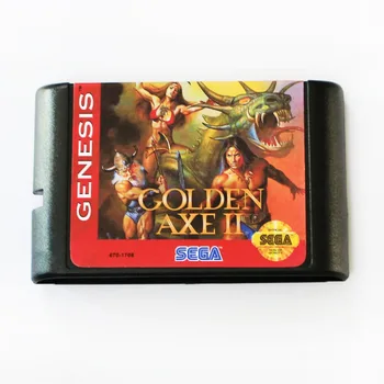 Golden Axe II 16 бита MD Игрална карта За Sega Mega Drive За SEGA Genesis