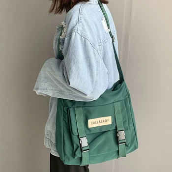 Японската Чанта през Рамо анти-кражба на Чанта-Месинджър Училищна Чанта с Множество Джобове за Студенти от висши/Средни класове