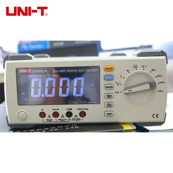 UNI T UT8803N Мултицет Тенис на True RMS EBTN DCV/ACV/DCA/ACA Ohmmeter Индуктивност Капацитет Инструмент за измерване на температурата на
