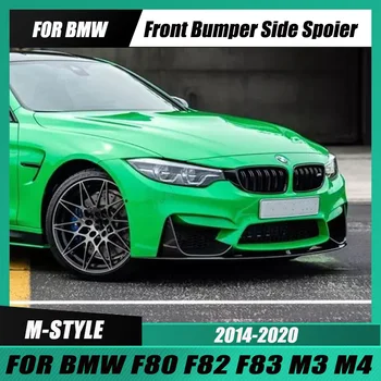 За BMW F80 F82 F83 MP Стил на Колата Предна Броня, заден Спойлер, Противотуманная Фаровете Решетка Тампон Странични Сплитери M3 M4 2014-2020 Тунинг