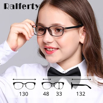 Ralferty Анти-Синя Светлина Очила Детски Очила В Рамки Дете TR90 Компютърни Игри Радиационна Защита на Очила за Късогледство Стъкло K28071