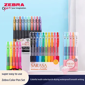 Япония Zebra Sarasa Гел Писалка JJ15 Juice Color Гел Чернильная Писалка за създаване на бележки за студенти ръчно изработени чрез специални Канцеларски материали, Ученически Пособия