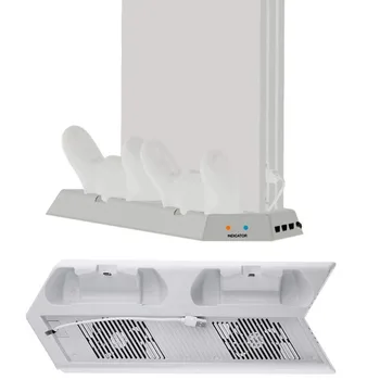 Вертикална поставка за вентилатор за охлаждане PS4 Pro V2, Поставка за зарядно устройство на контролера на конзолата Playstation 4 Pro, Зарядно устройство, Поставка за охладител