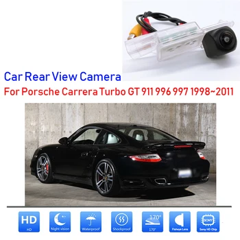 Автомобилна Камера за задно виждане, Камера за задно виждане, Камера за задно виждане, HD CCD, Нощно Виждане, За Porsche Carrera Turbo GT 911 996 997 1998 ~ 2009 2010 2011