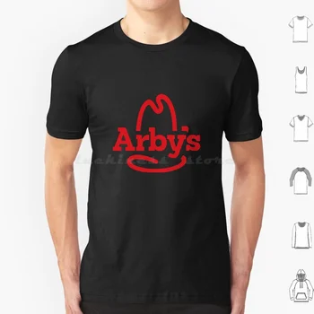 Тениска Arby's Best Food Мъжки Дамски Детски 6xl с Логото на Fast Food Arbys