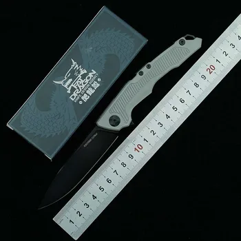 Nimoknives Fatdragon Флипер Сгъваем Нож CR12Mo1v1 Острието Алуминиева Дръжка Открит Къмпинг Оцеляване Кухненски Плодов Нож EDC Инструмент