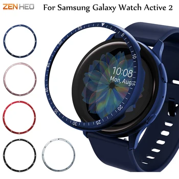 Метална Рамка Пръстен За Samsung Galaxy Watch Active 2 40 мм 44 мм Защитен Калъф Аксесоари