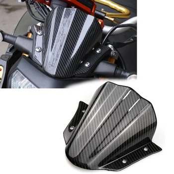 За Мотоциклет Yamaha MT 09 MT09 FZ 09 Промяна на Предното Стъкло, изработени От Въглеродни Влакна Предната Защитно покритие на Предното Стъкло, Предното Стъкло 2014-2017