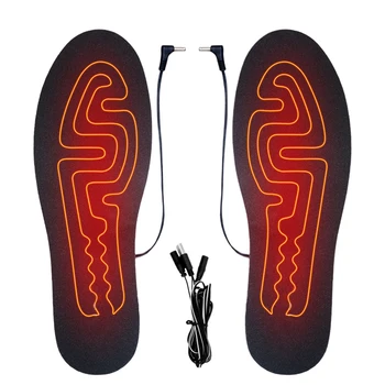 USB Стелки За Обувки С Топъл басейн, Топли Чорапи За Краката, Мат, Електрически Нагревающиеся Стелки, Миещи Топли Стелки Унисекс
